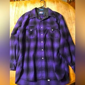 Brand New Pendleton Purple Flannel Size XL